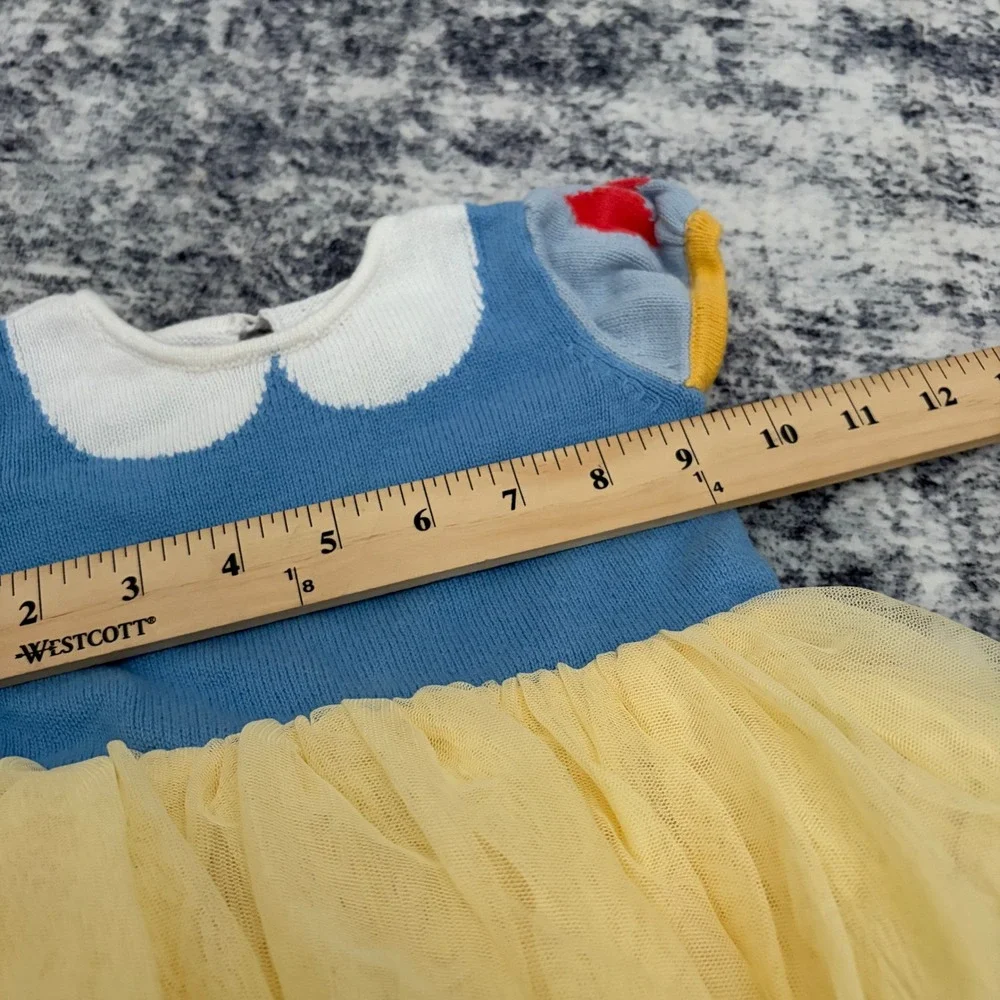 Baby Gap Disney Snow White Tulle Tutu Costume Dress 3-6 Months Infant Halloween